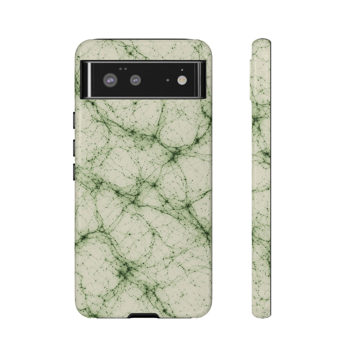 Neon Mycelium - Matcha Latte Phone Case
