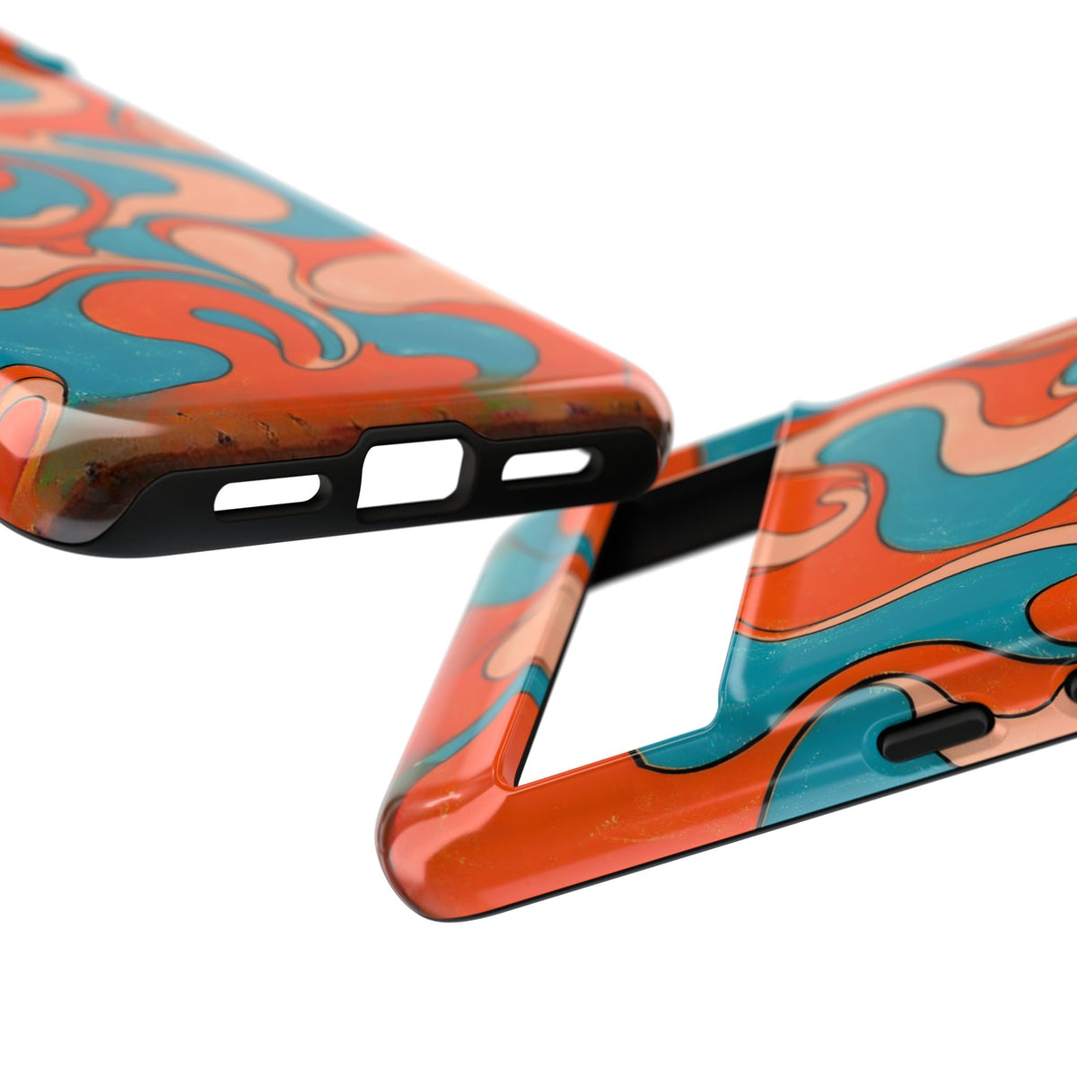 Fillmore Flow - Blood Orange & Teal Phone Case