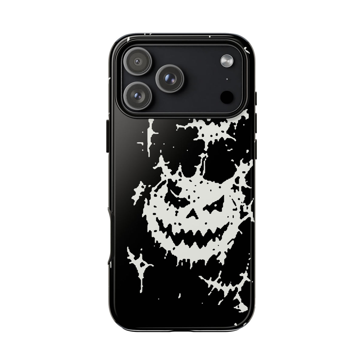 White Spiderweb Pumpkin Phone Case