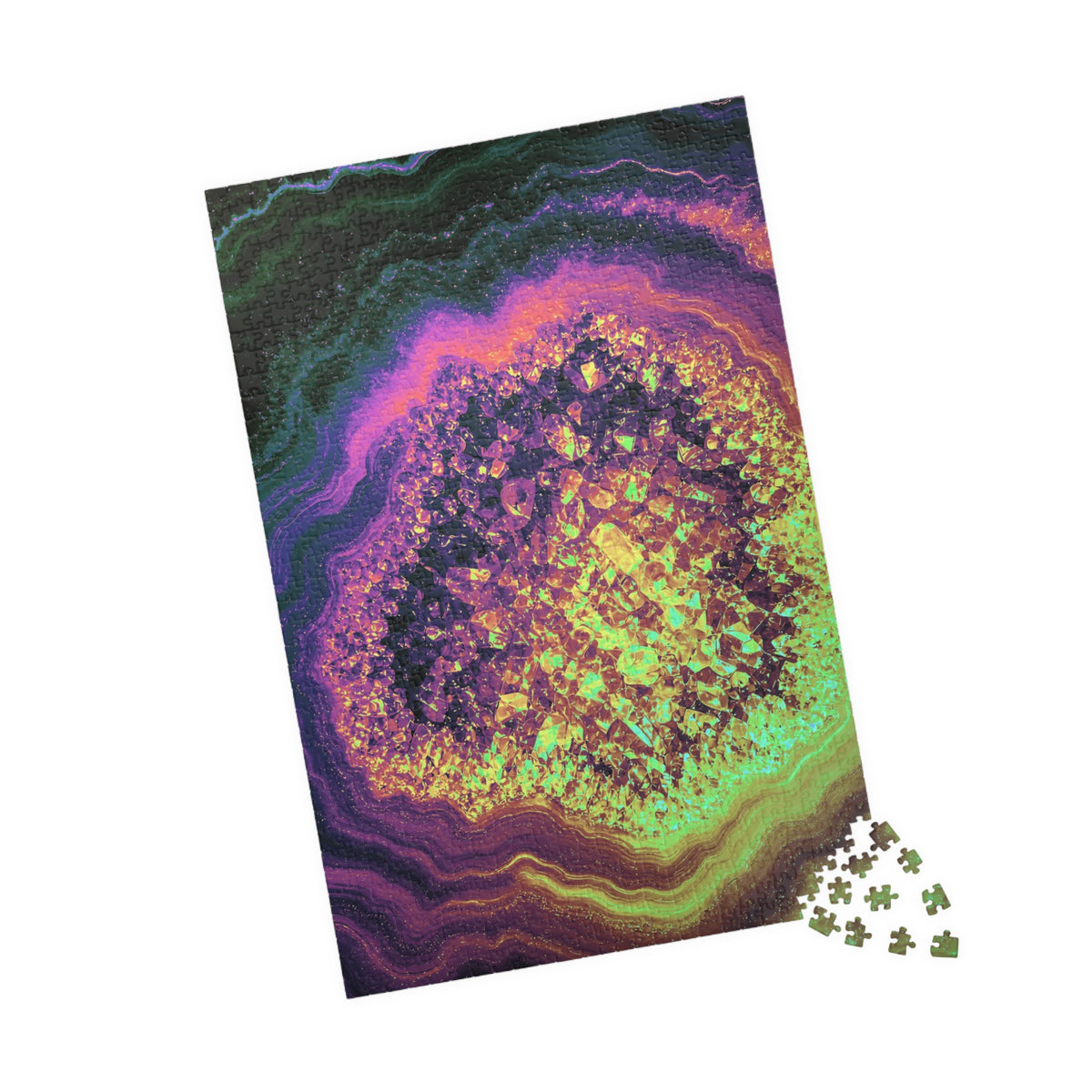 Geode Core - Holographic Jigsaw Puzzle