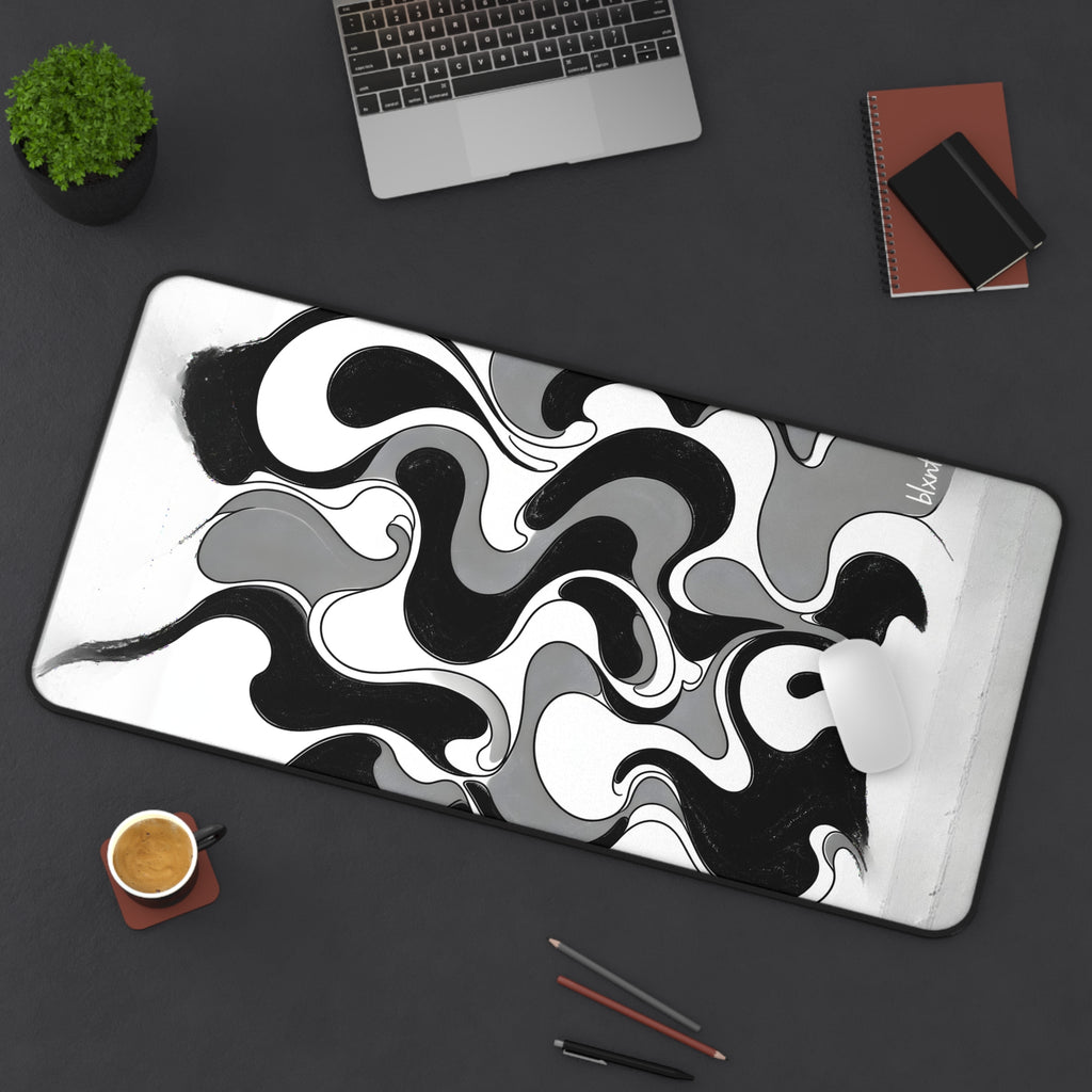 Fillmore Flow - Monochrome Desk Mat