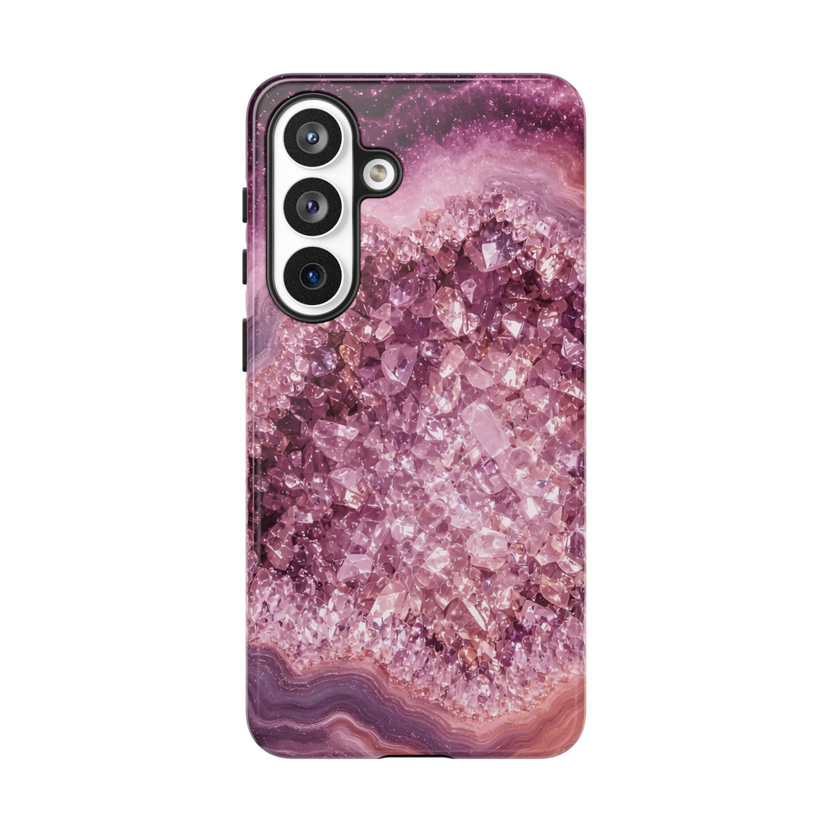 Geode Core - Rose Quartz Phone Case
