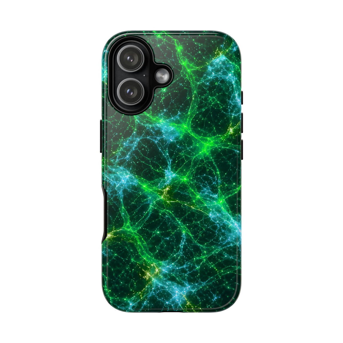 Neon Mycelium - Mermaid Phone Case