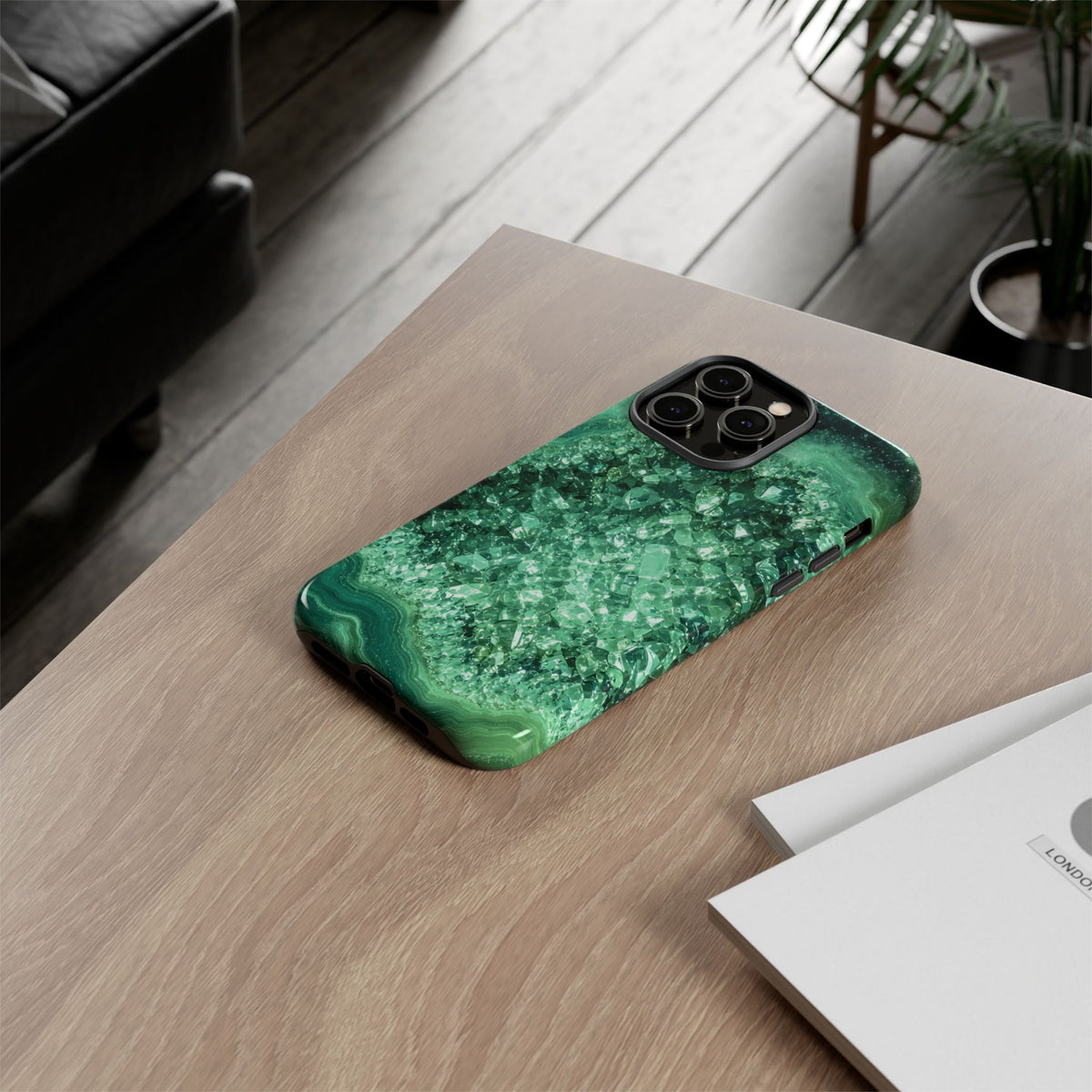 Geode Core - Jade Temple Phone Case