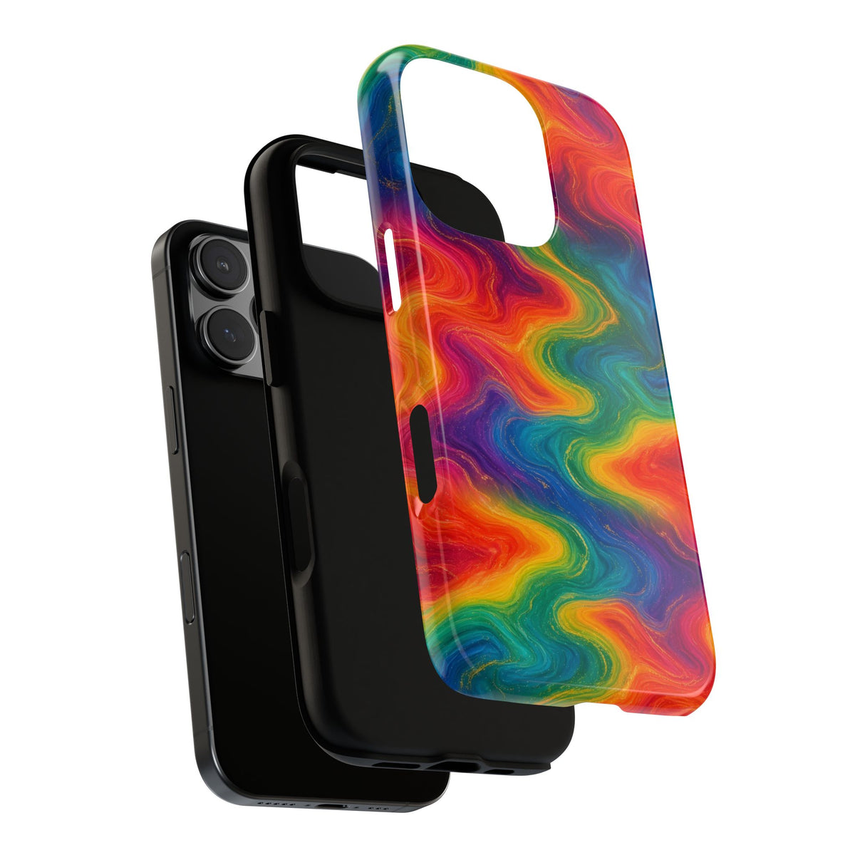 Rainbow Marble Phone Case