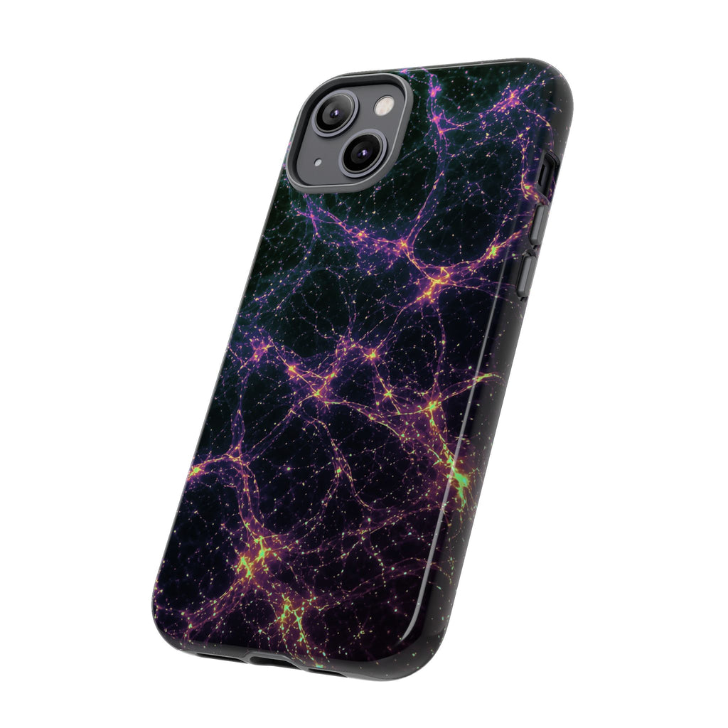 Neon Mycelium - Holographic Phone Case