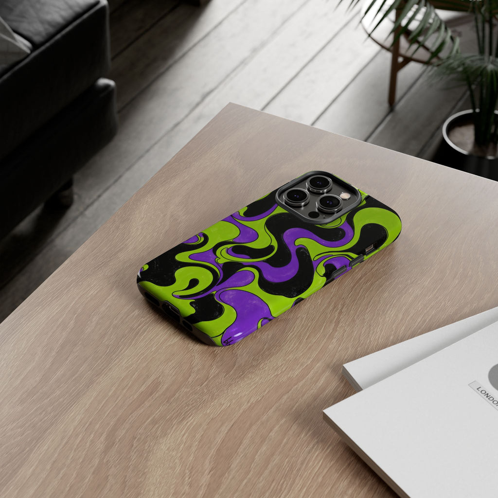 Fillmore Flow - Lime & Purple Phone Case