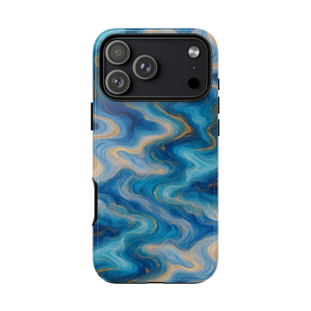 Ocean Blue Marble Phone Case