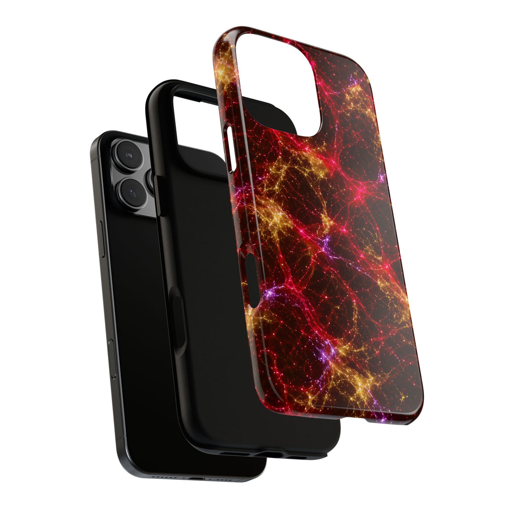 Neon Mycelium - Rainbow Nerve Phone Case