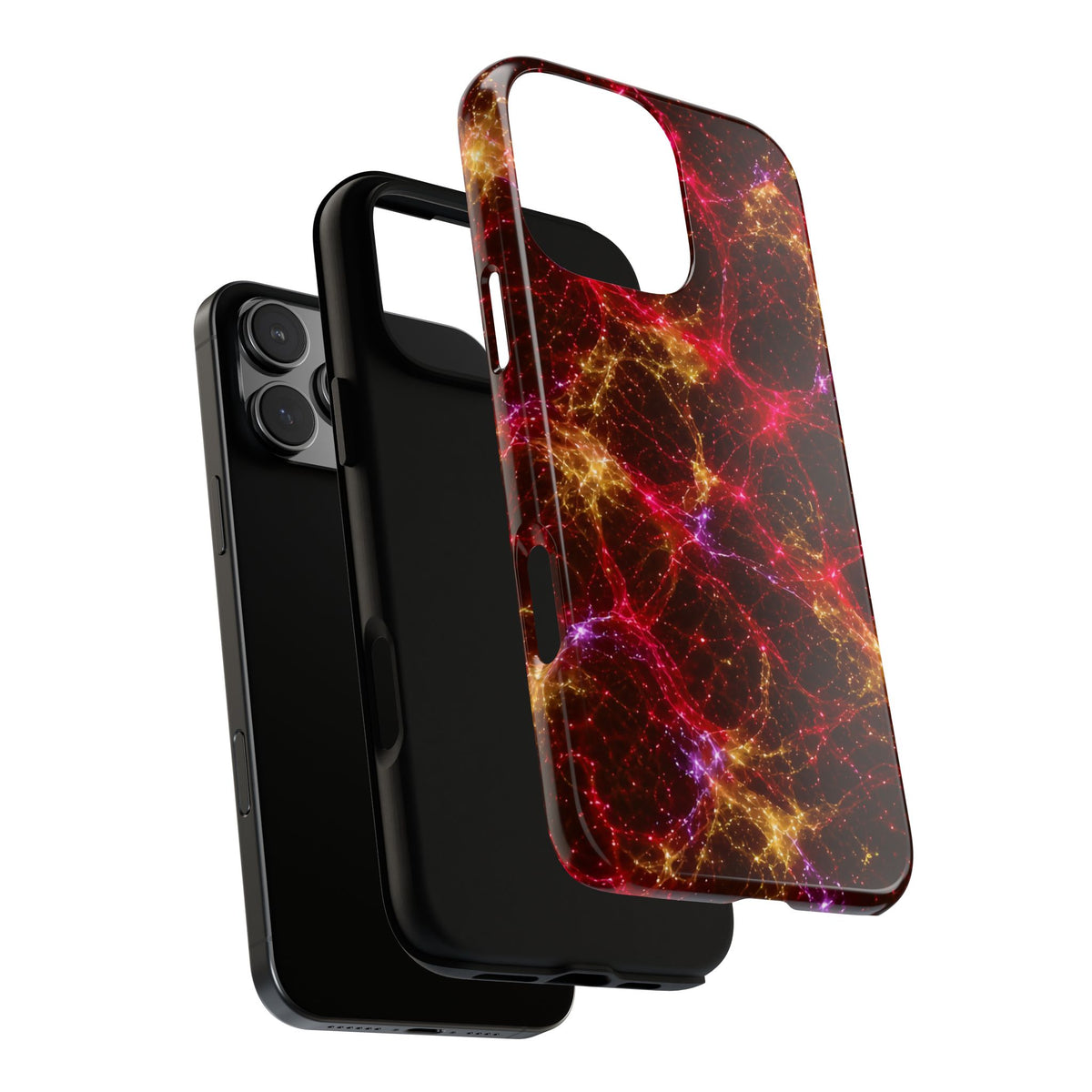 Neon Mycelium - Rainbow Nerve Phone Case