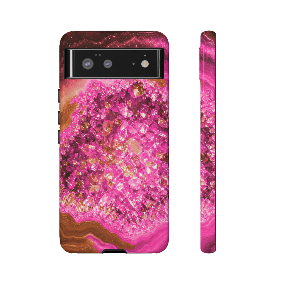 Geode Core - Terracotta Neon Phone Case