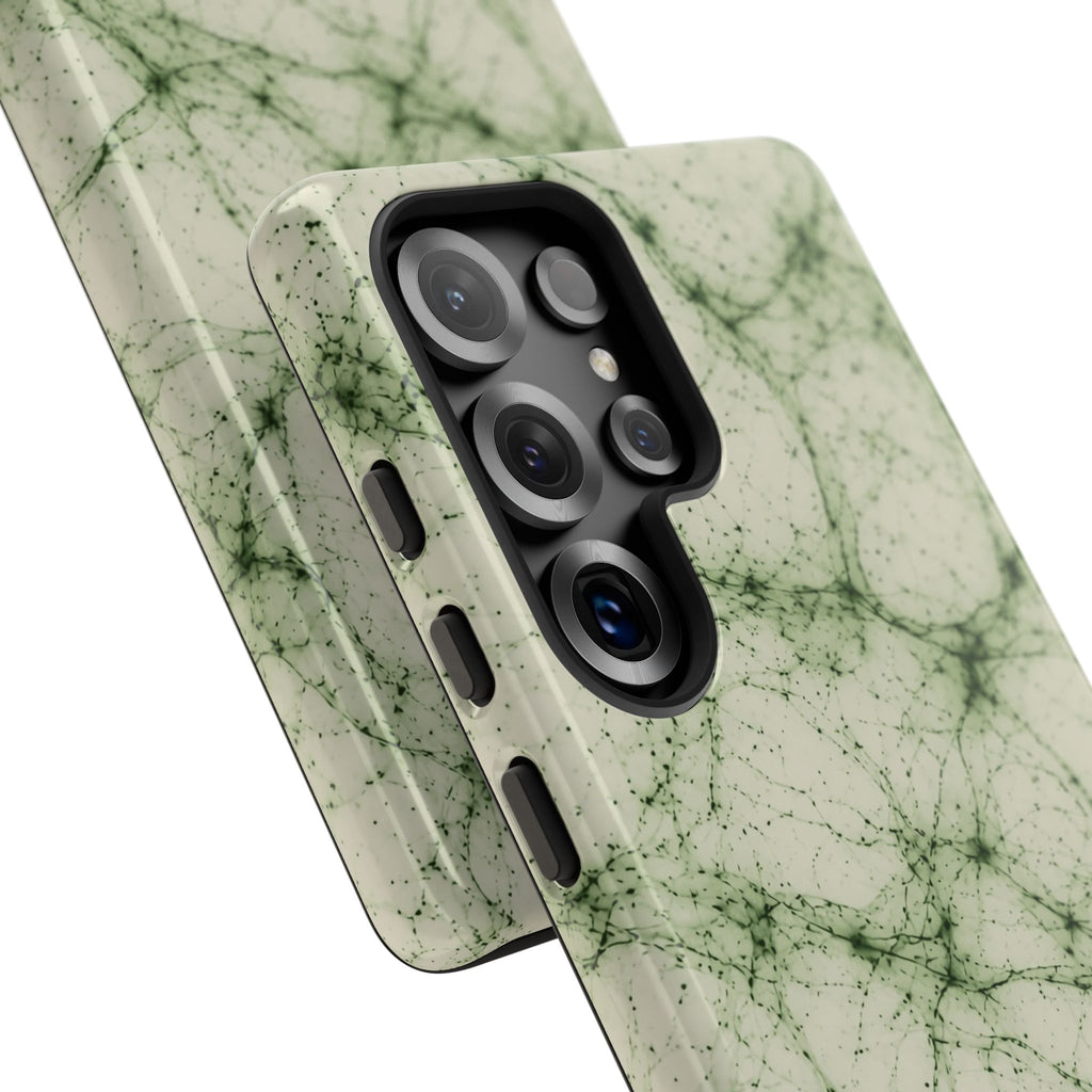 Neon Mycelium - Matcha Latte Phone Case