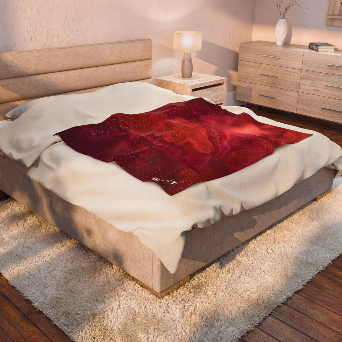Red Rainbow Dream Blanket