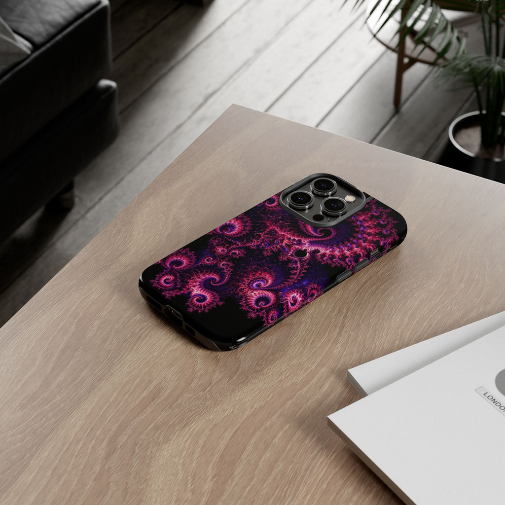 Copper Infinity - Hot Pink & Violet Phone Case