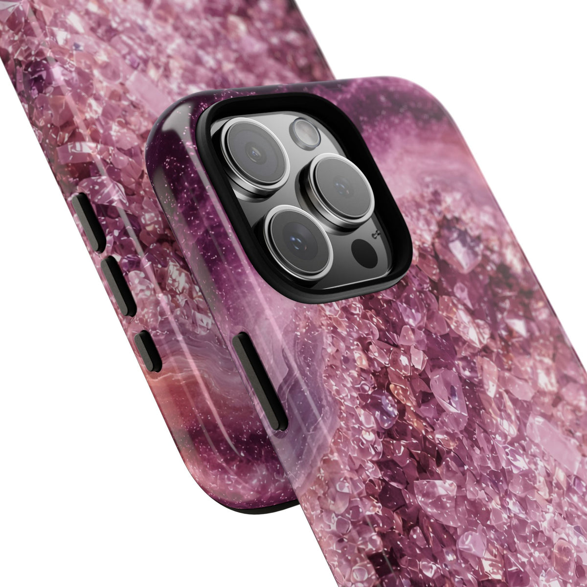 Geode Core - Rose Quartz Phone Case
