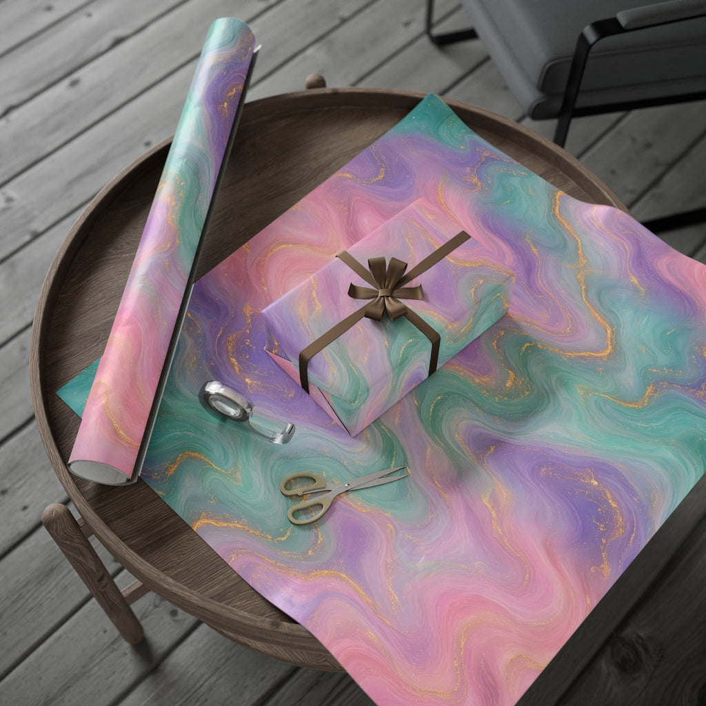 Pastel Marble Wrapping Paper