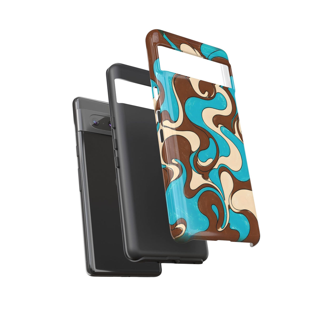 Fillmore Flow - Turquoise & Chocolate Phone Case