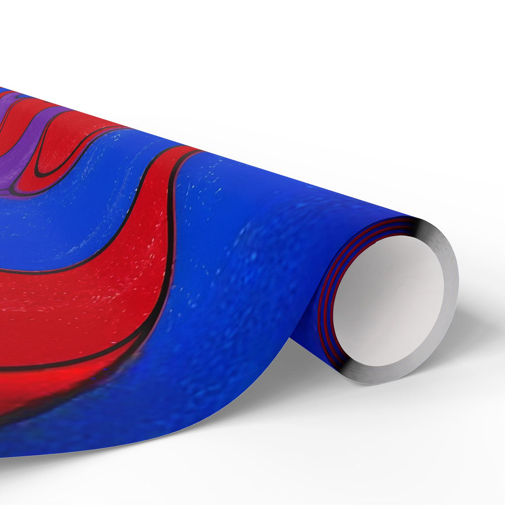Fillmore Flow - Jewel Tones Wrapping Paper
