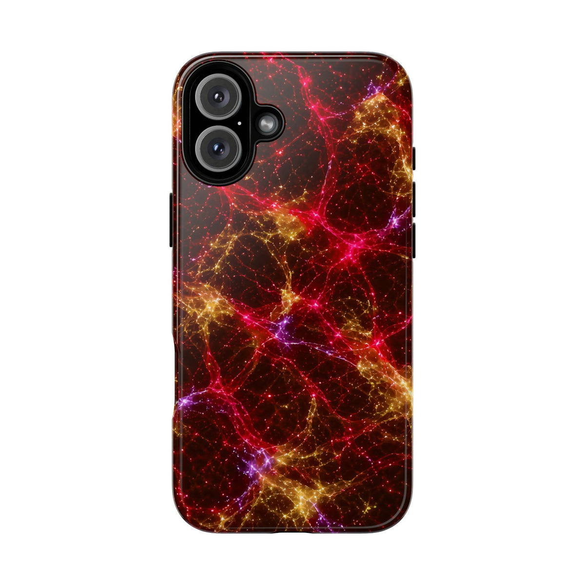 Neon Mycelium - Rainbow Nerve Phone Case