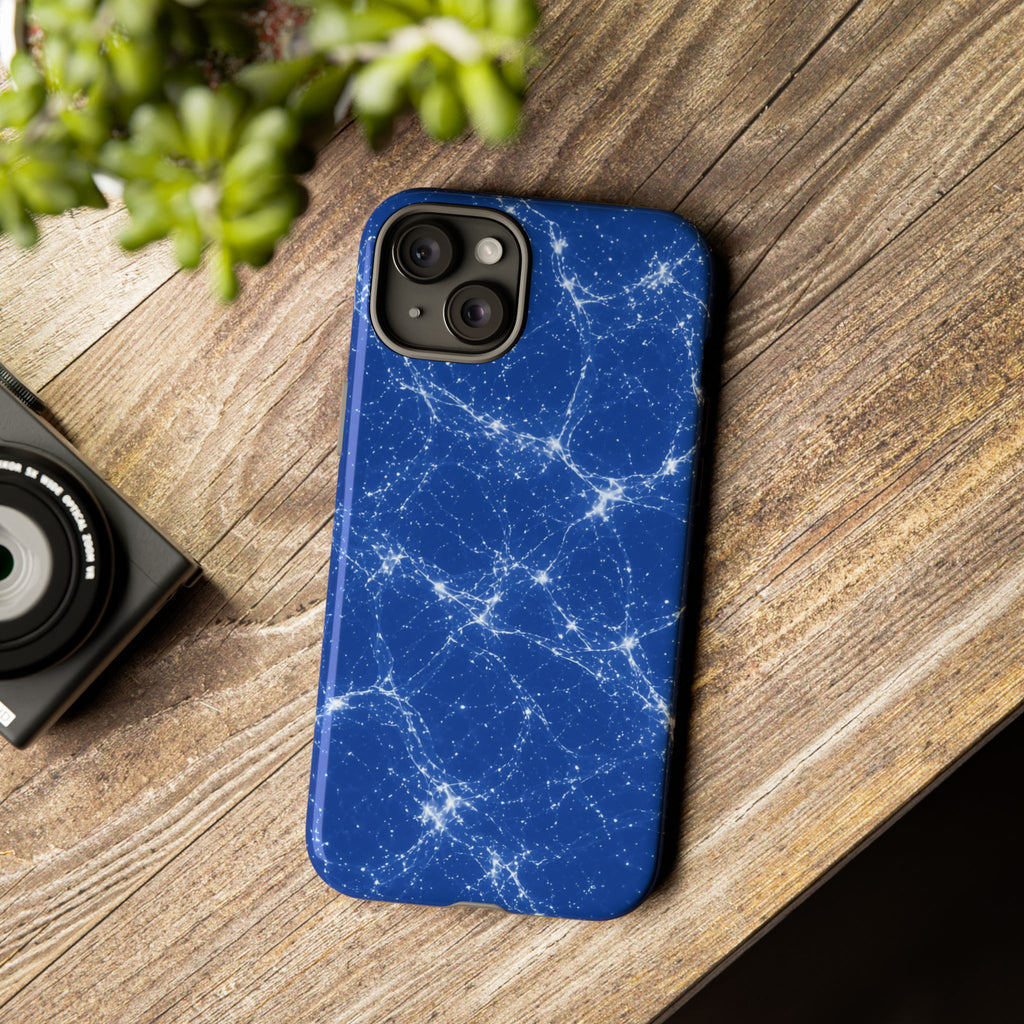 Neon Mycelium - Blueprint Phone Case