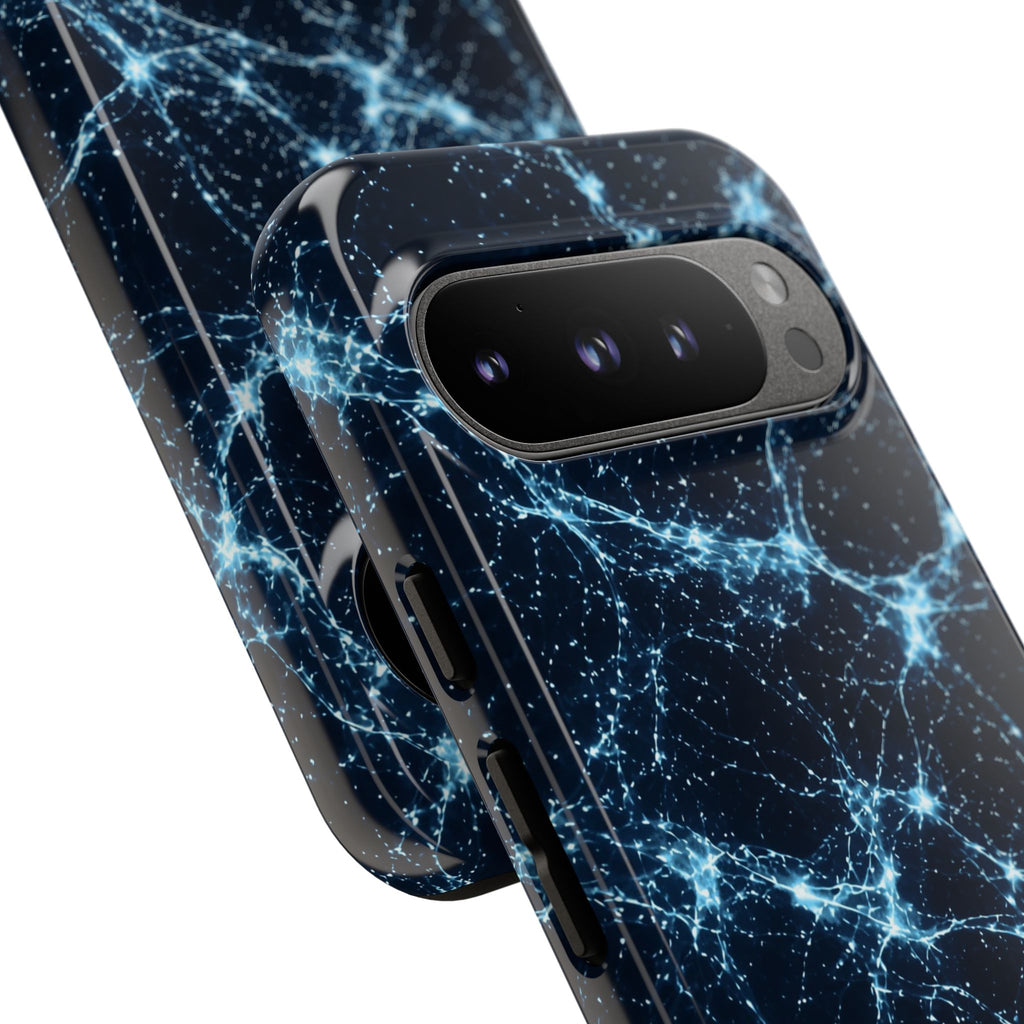 Neon Mycelium - Ice Crystal Phone Case