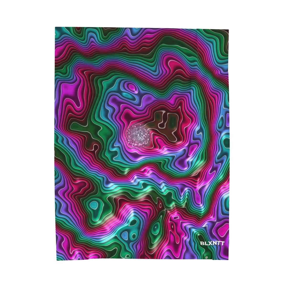 Neon Agate Blanket