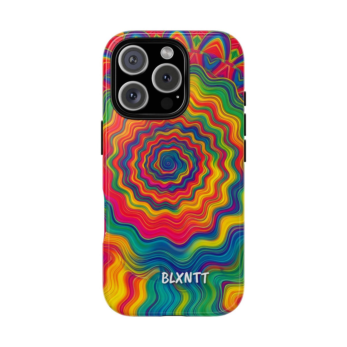 Hypnotic Rainbow Ripple Phone Case