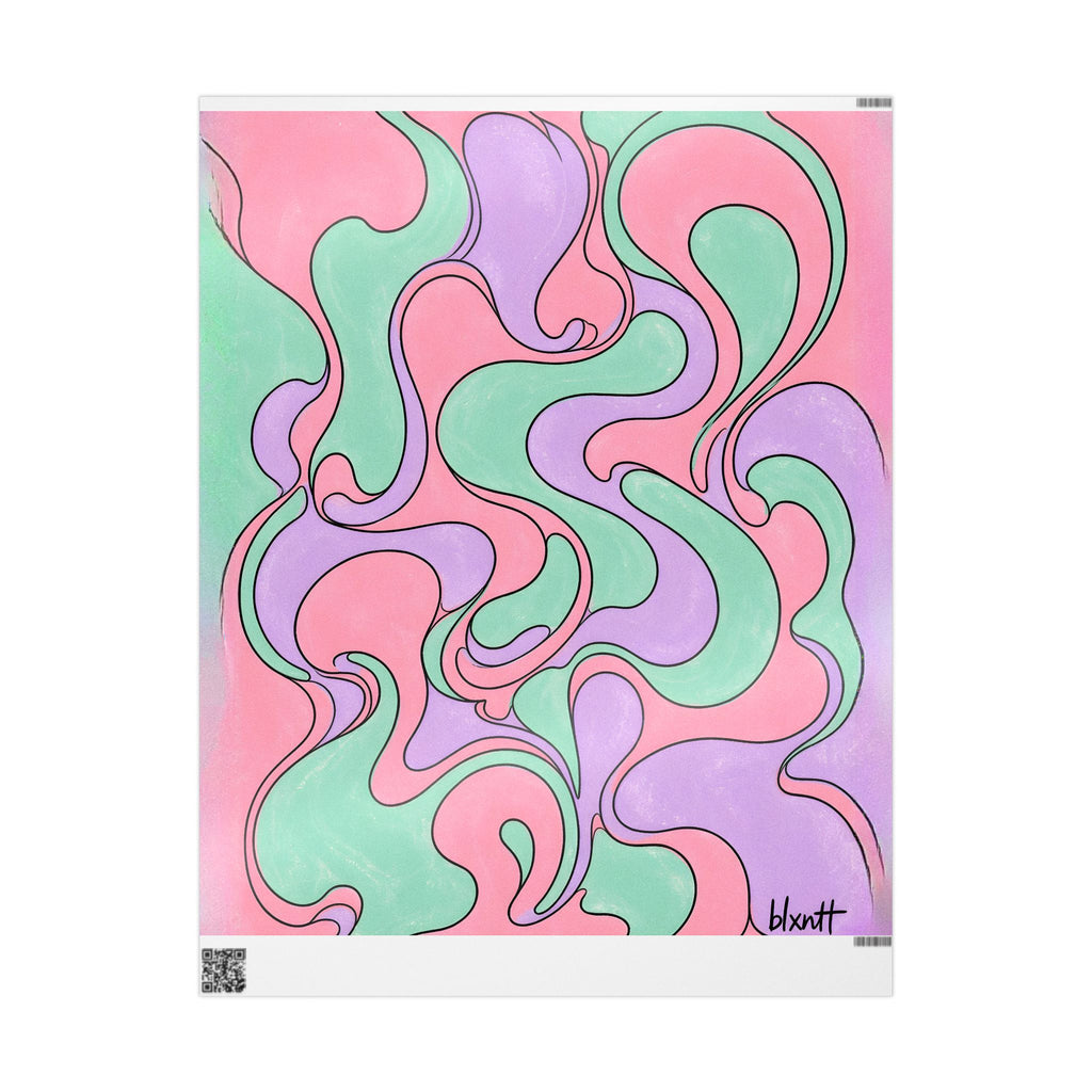 Fillmore Flow - Pastel Wrapping Paper