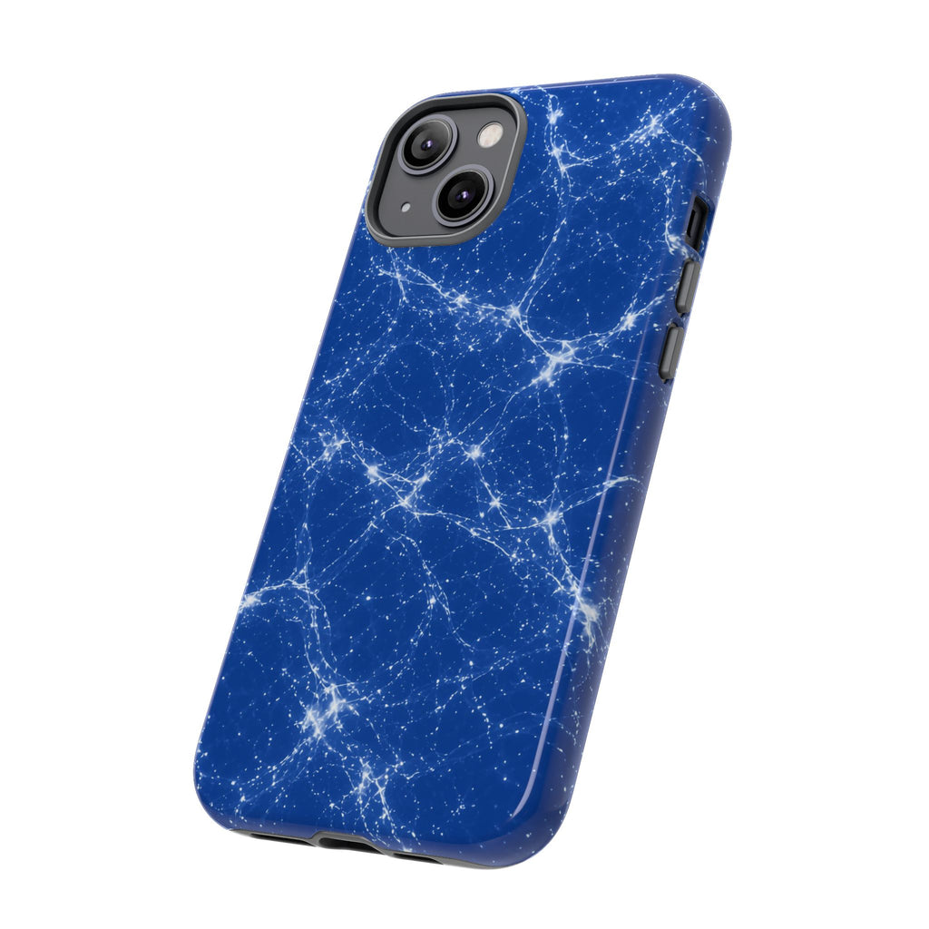 Neon Mycelium - Blueprint Phone Case