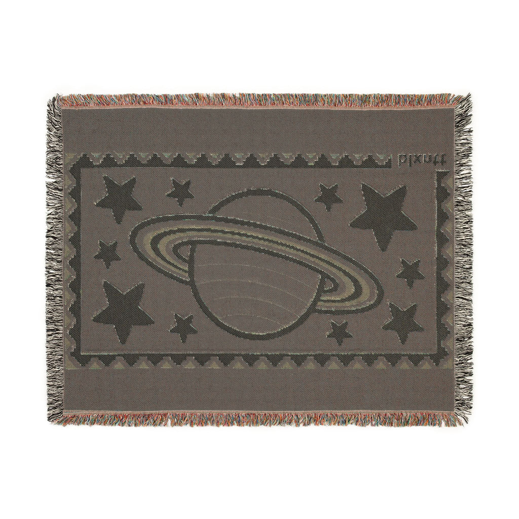 BLXNTT Purple Hippie Woven Blanket #3