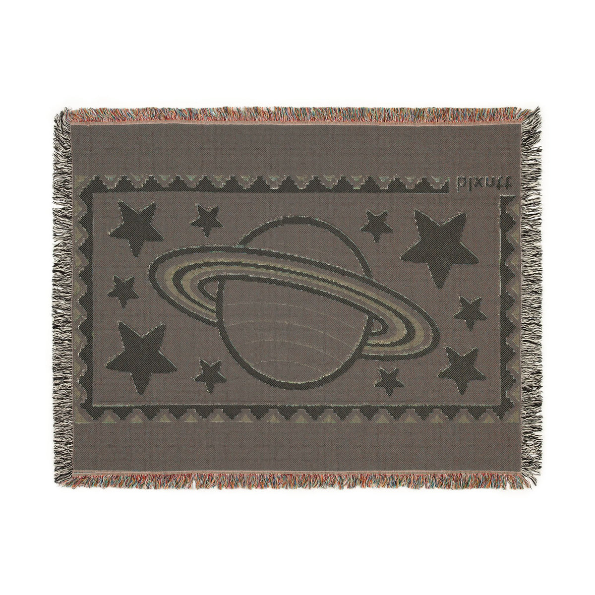 BLXNTT Purple Hippie Woven Blanket #3