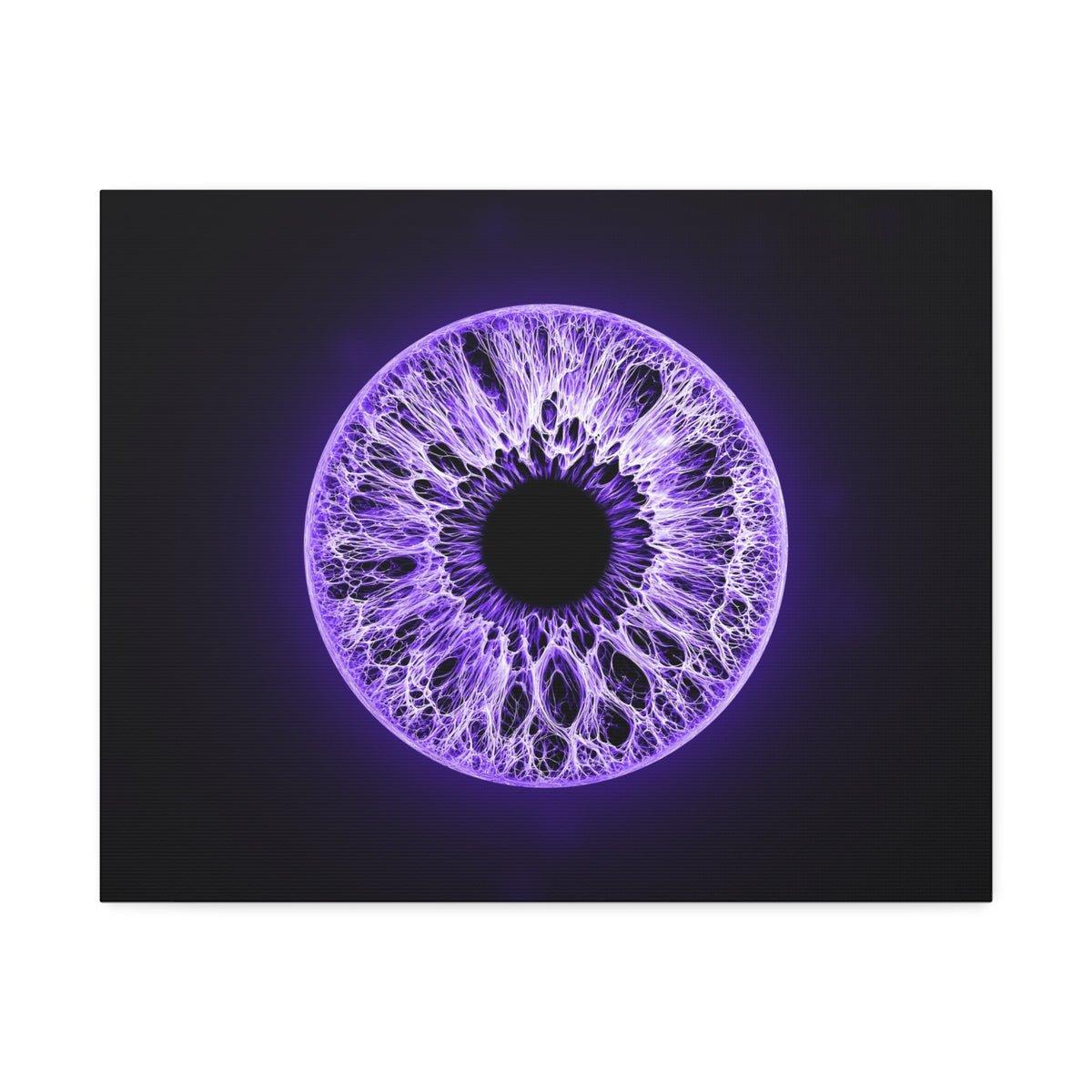 BLXNTT Iris – Lace Web Ultraviolet Glossy Canvas