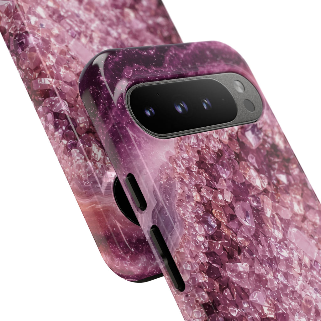 Geode Core - Rose Quartz Phone Case