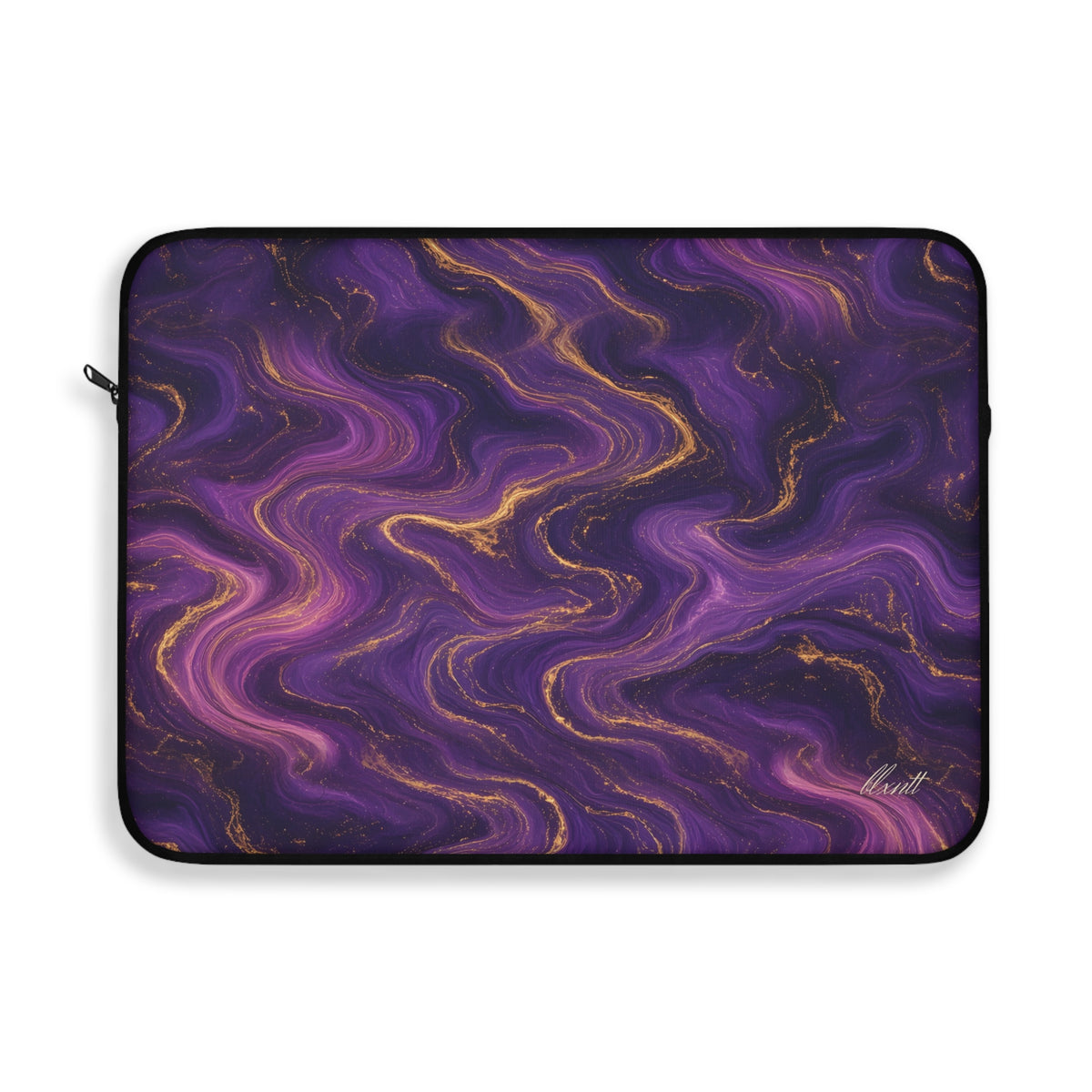 Royal Purple Marble Laptop Sleeve