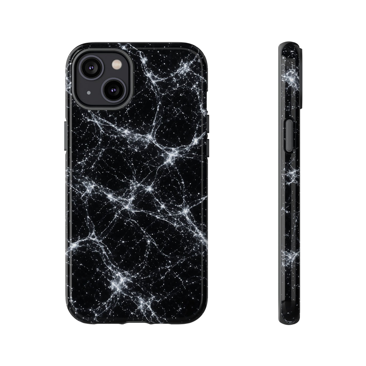 Neon Mycelium - Silver Ghost Phone Case