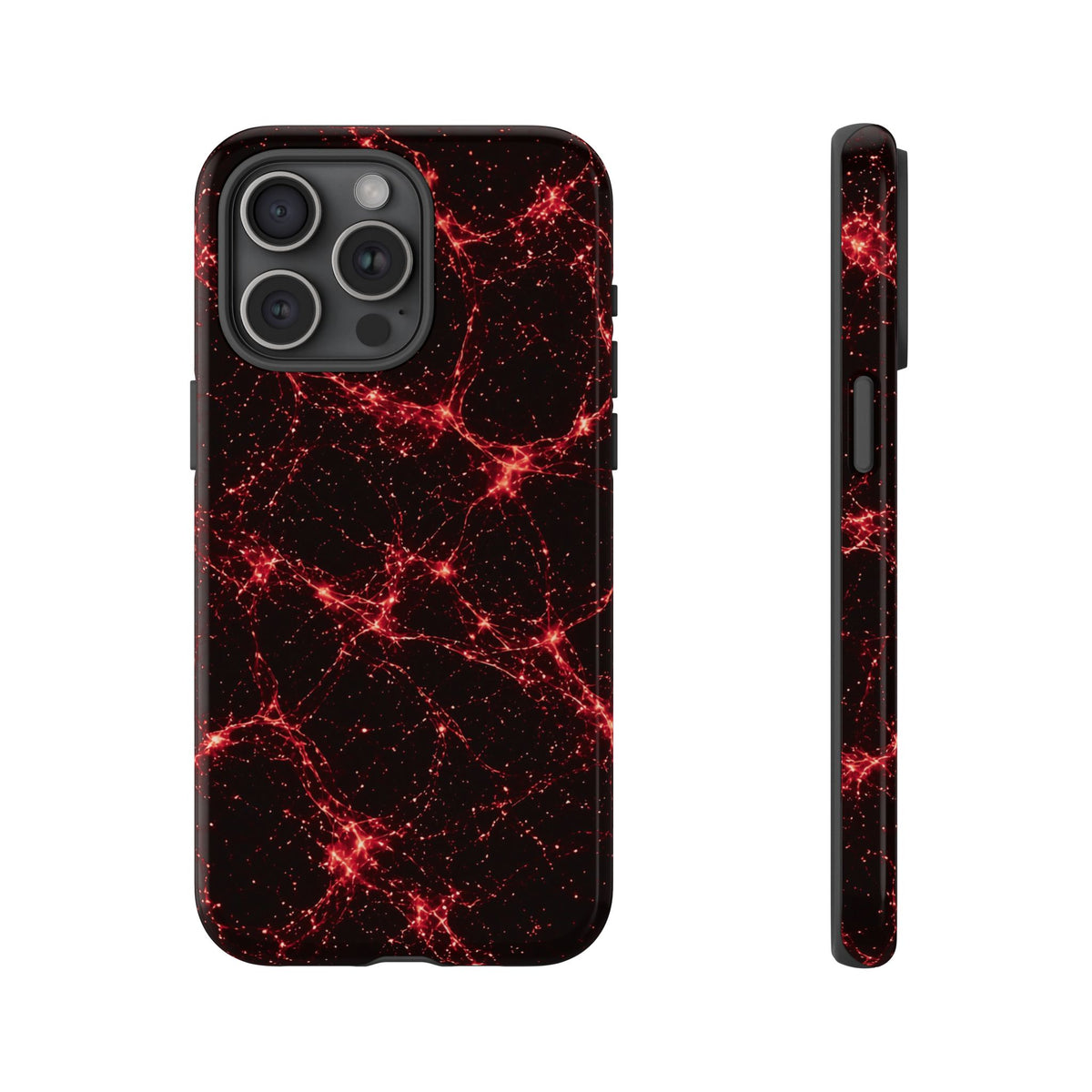 Neon Mycelium - Blood Moon Phone Case