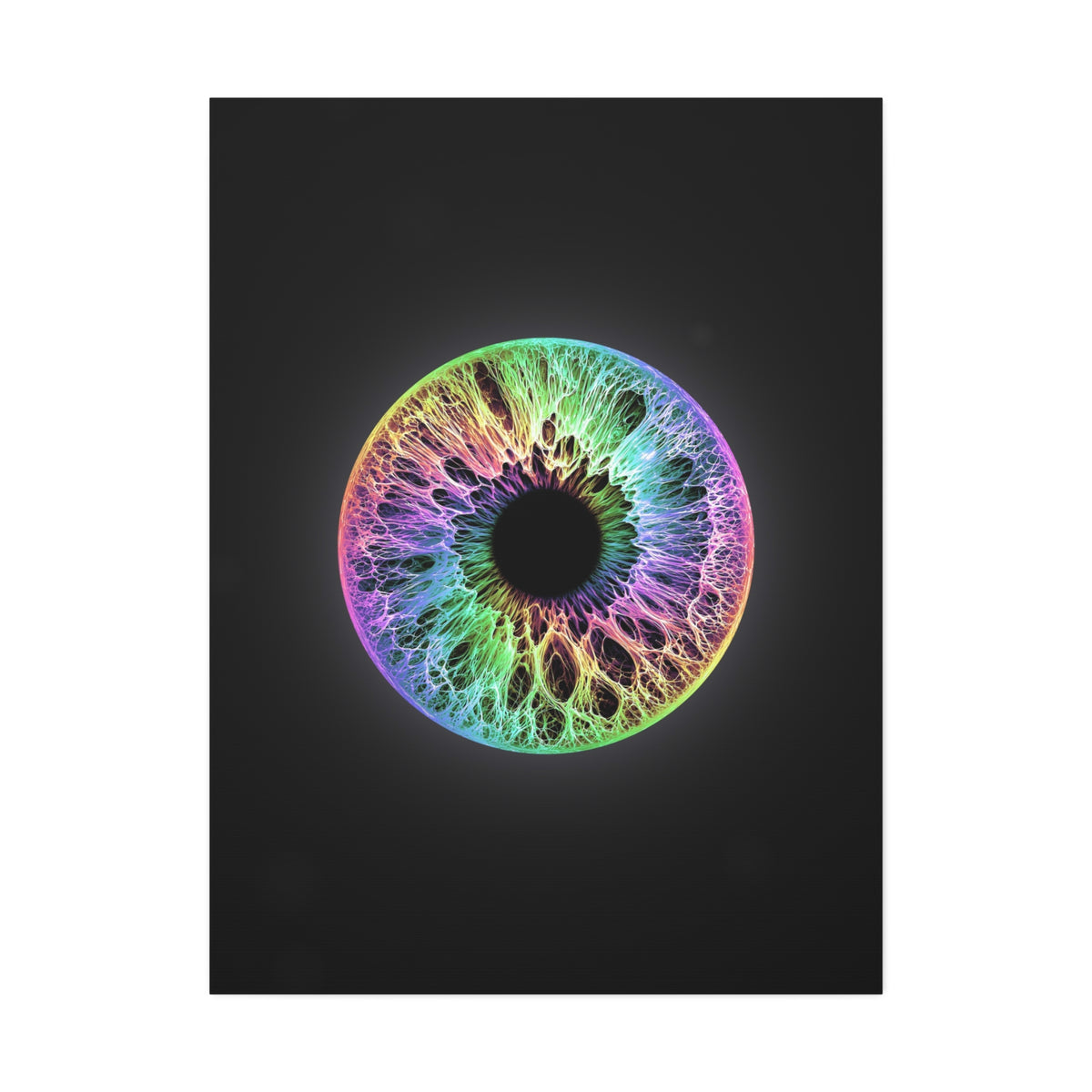 BLXNTT Iris – Lace Web Holographic Glossy Canvas