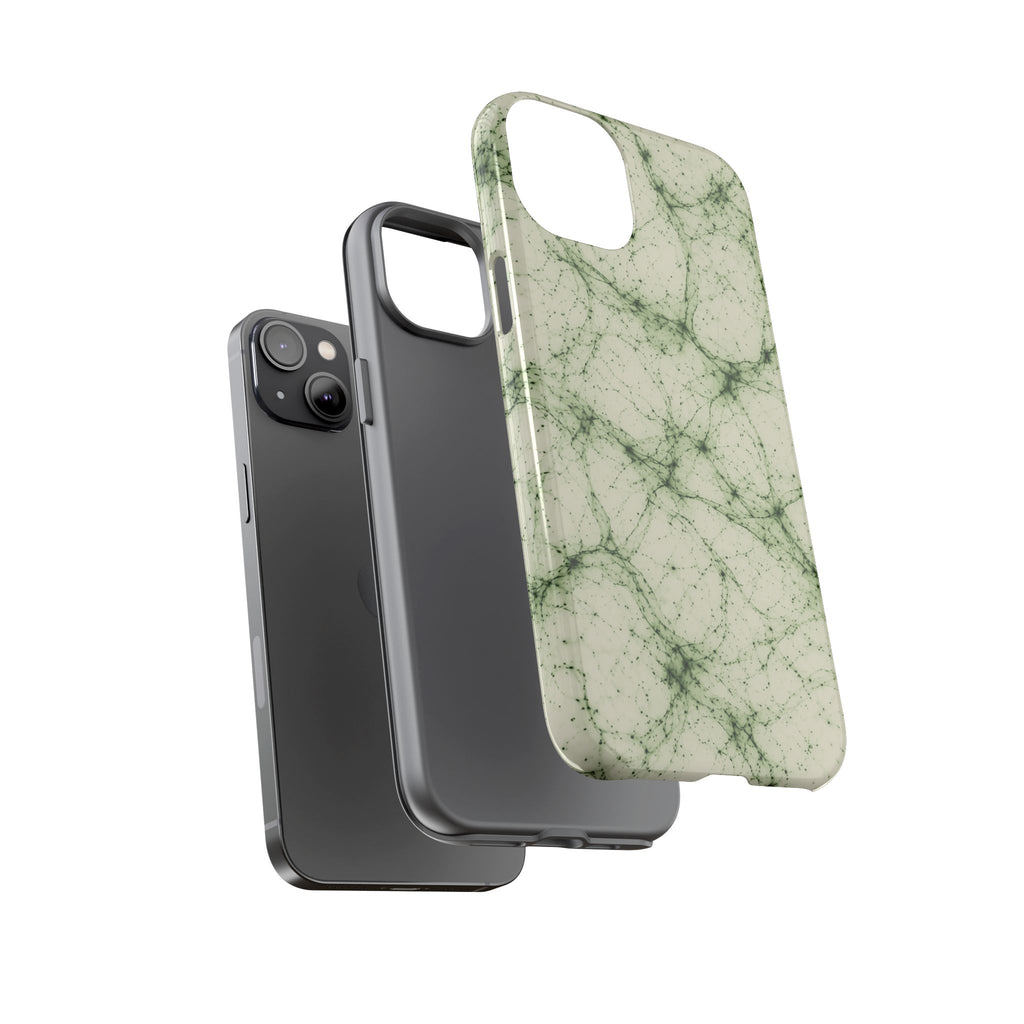Neon Mycelium - Matcha Latte Phone Case