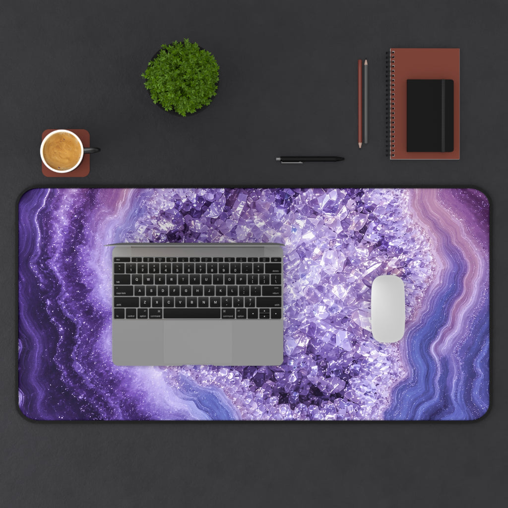 Geode Core - Lilac Dream Desk Mat