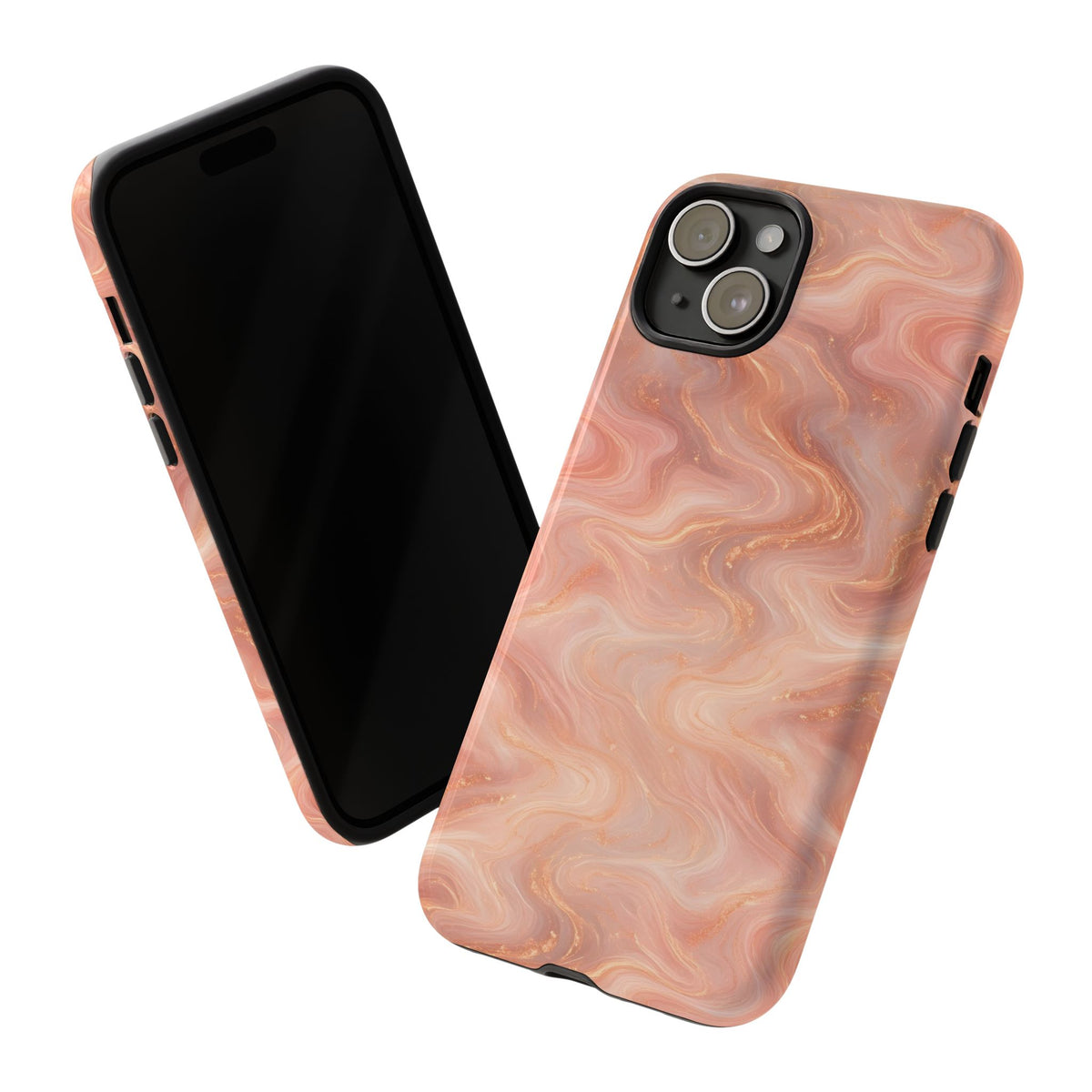 Rose Gold Marble Phone Case