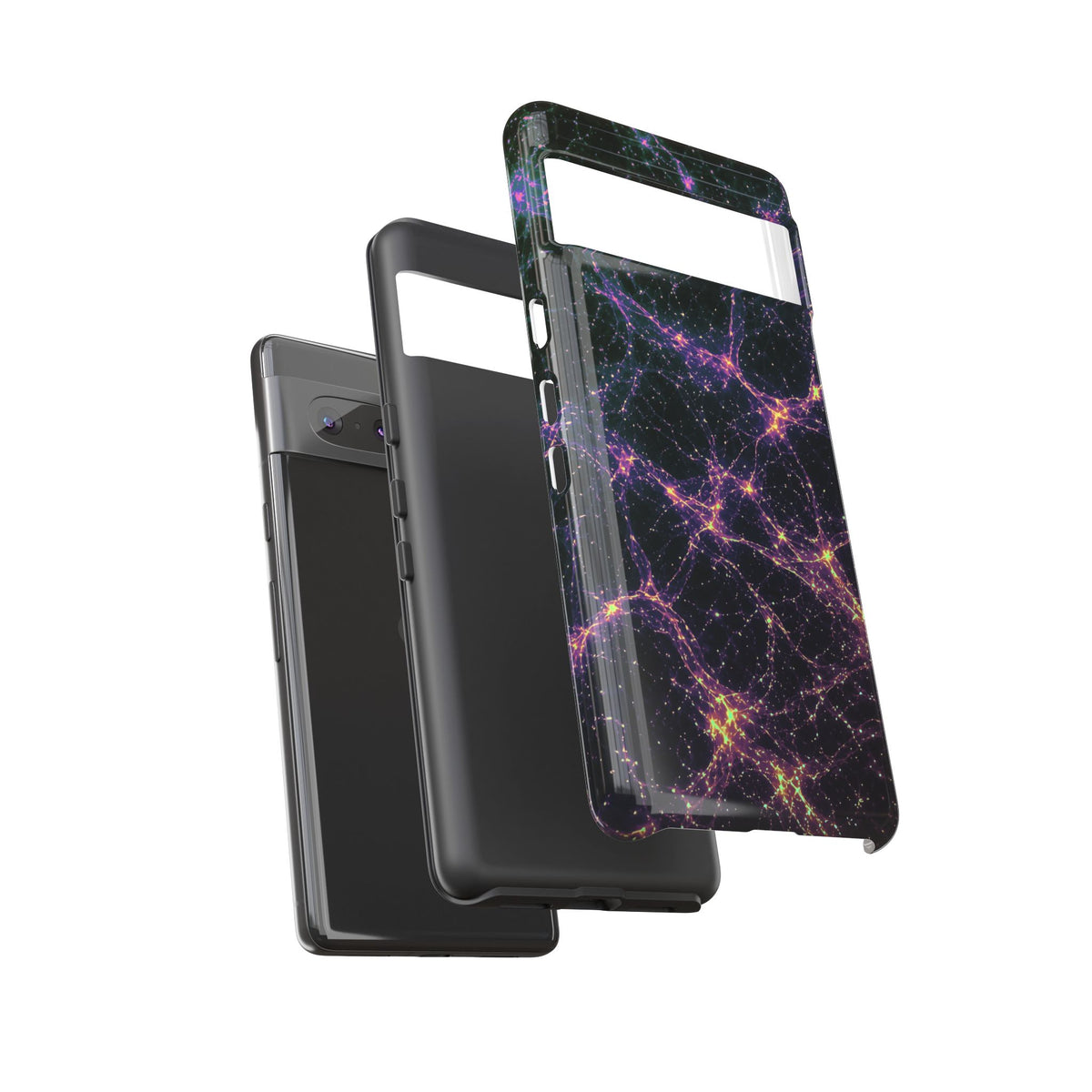 Neon Mycelium - Holographic Phone Case