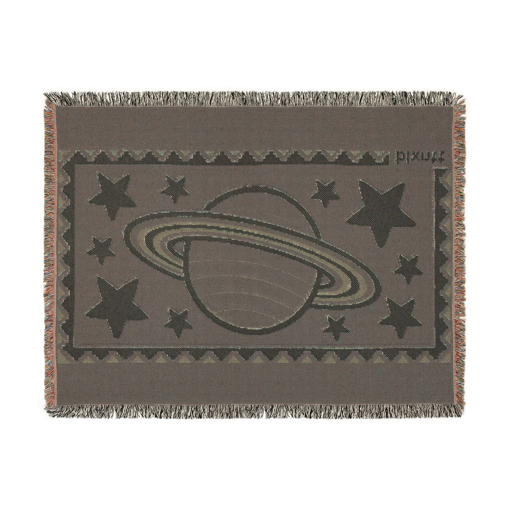 BLXNTT Purple Hippie Woven Blanket #3