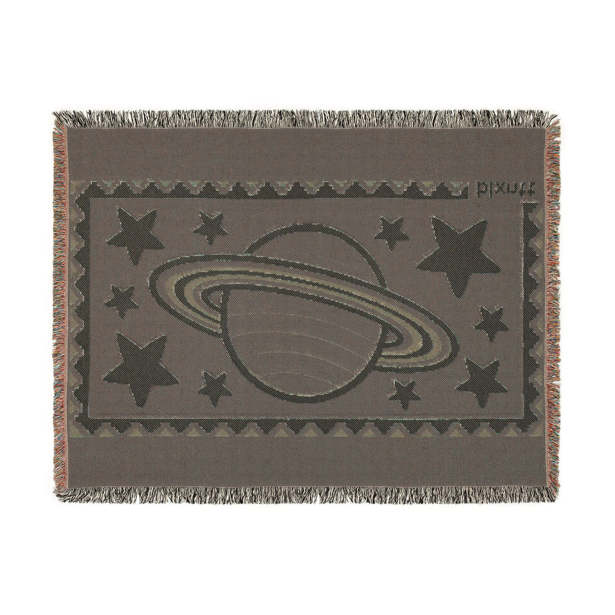 BLXNTT Purple Hippie Woven Blanket #3