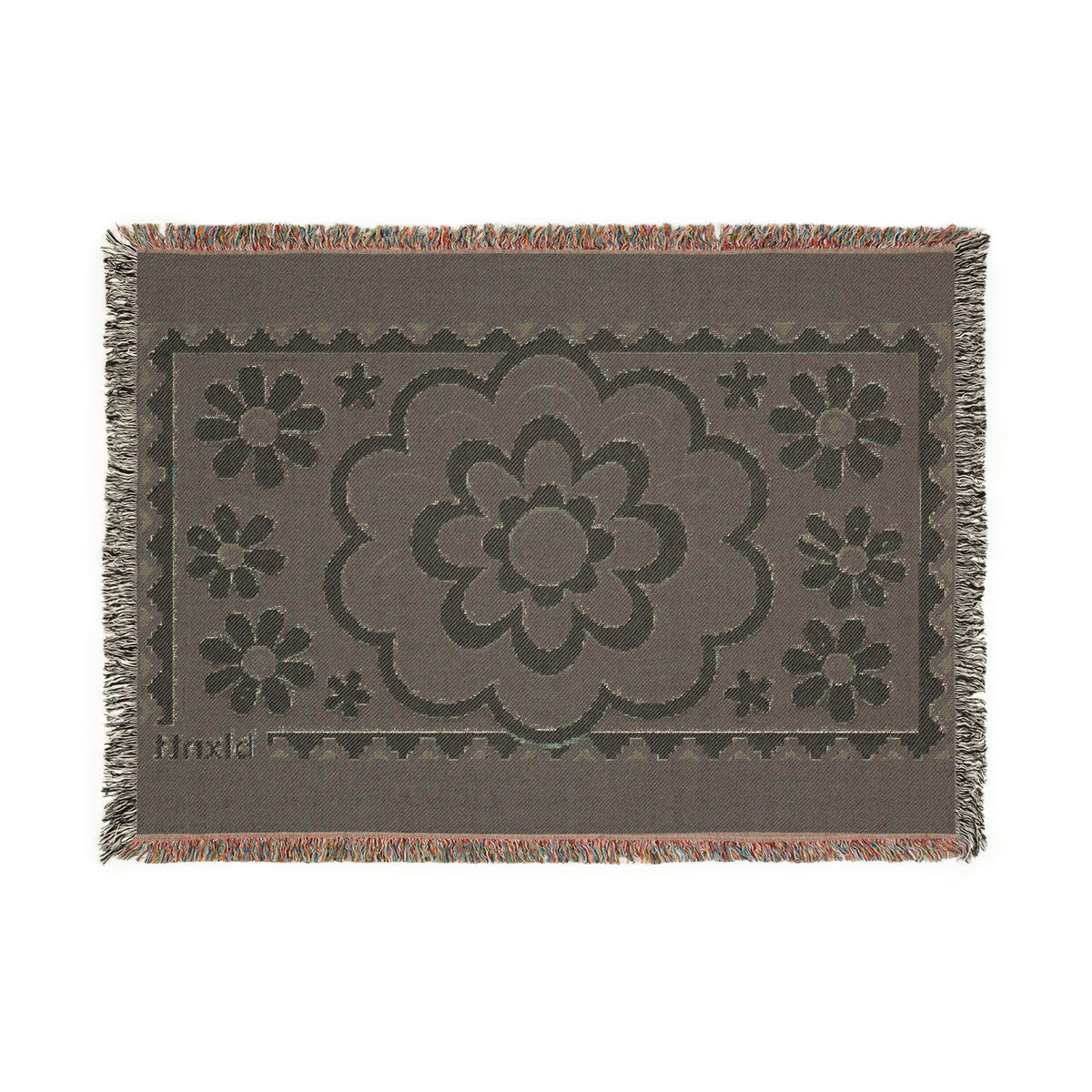 BLXNTT Purple Hippie Woven Blanket #1
