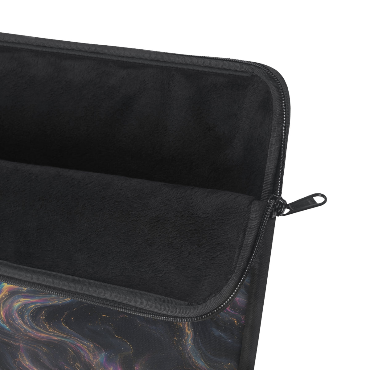 Galaxy Iridescent Marble Laptop Sleeve