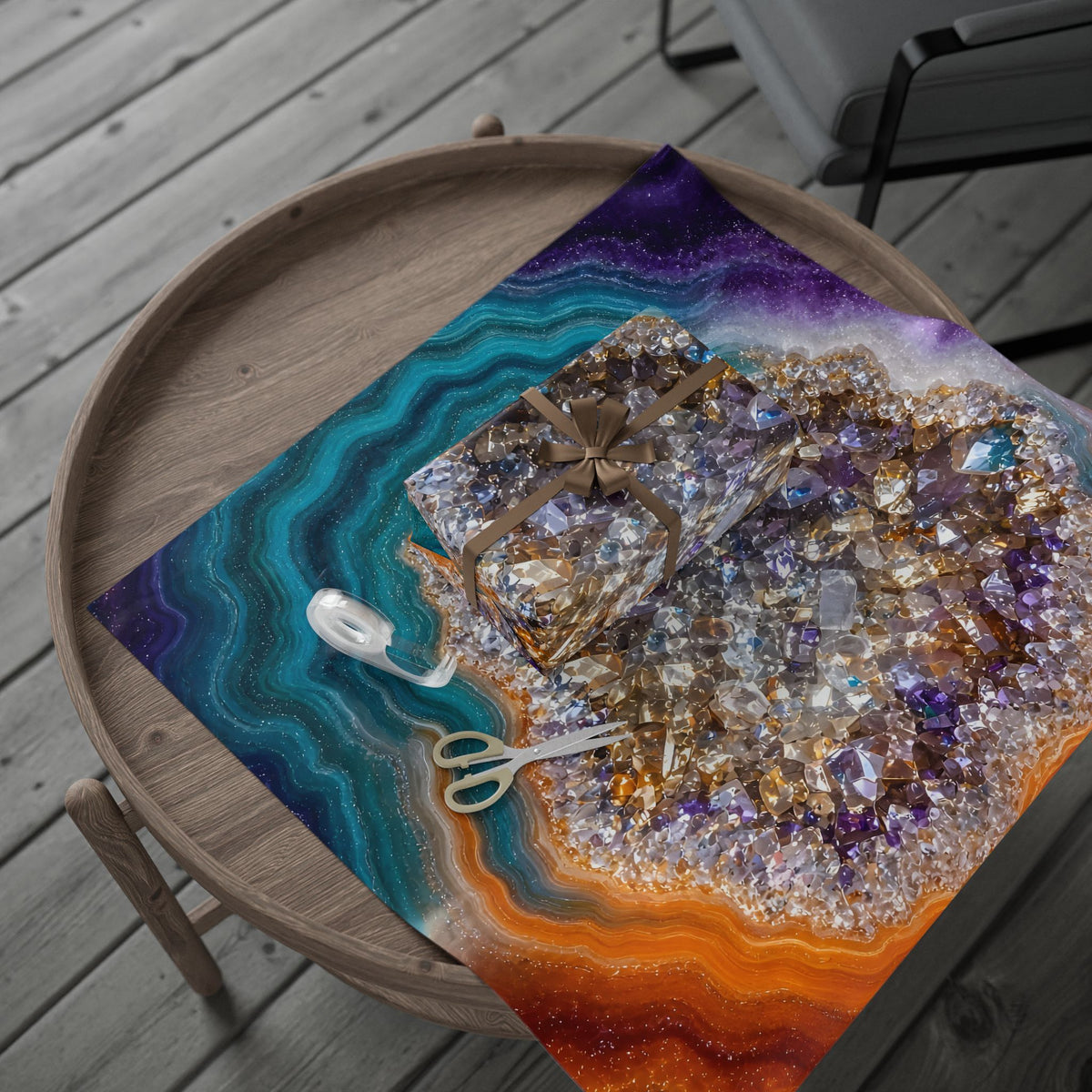 Geode Core - Original Core Wrapping Paper