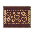 BLXNTT Red Hippie Woven Blanket #3