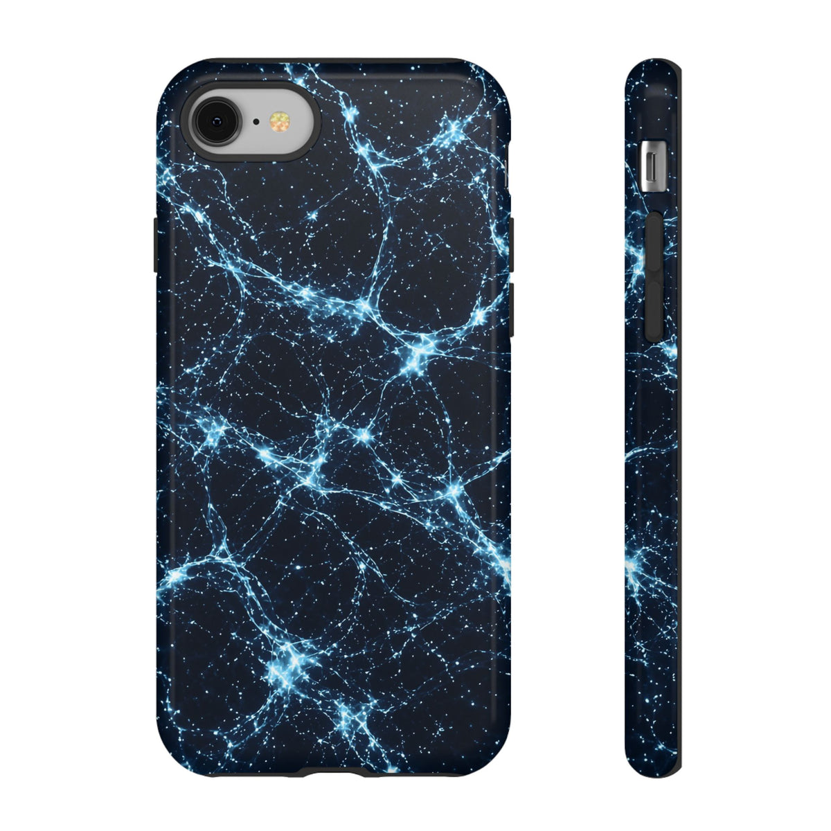 Neon Mycelium - Ice Crystal Phone Case