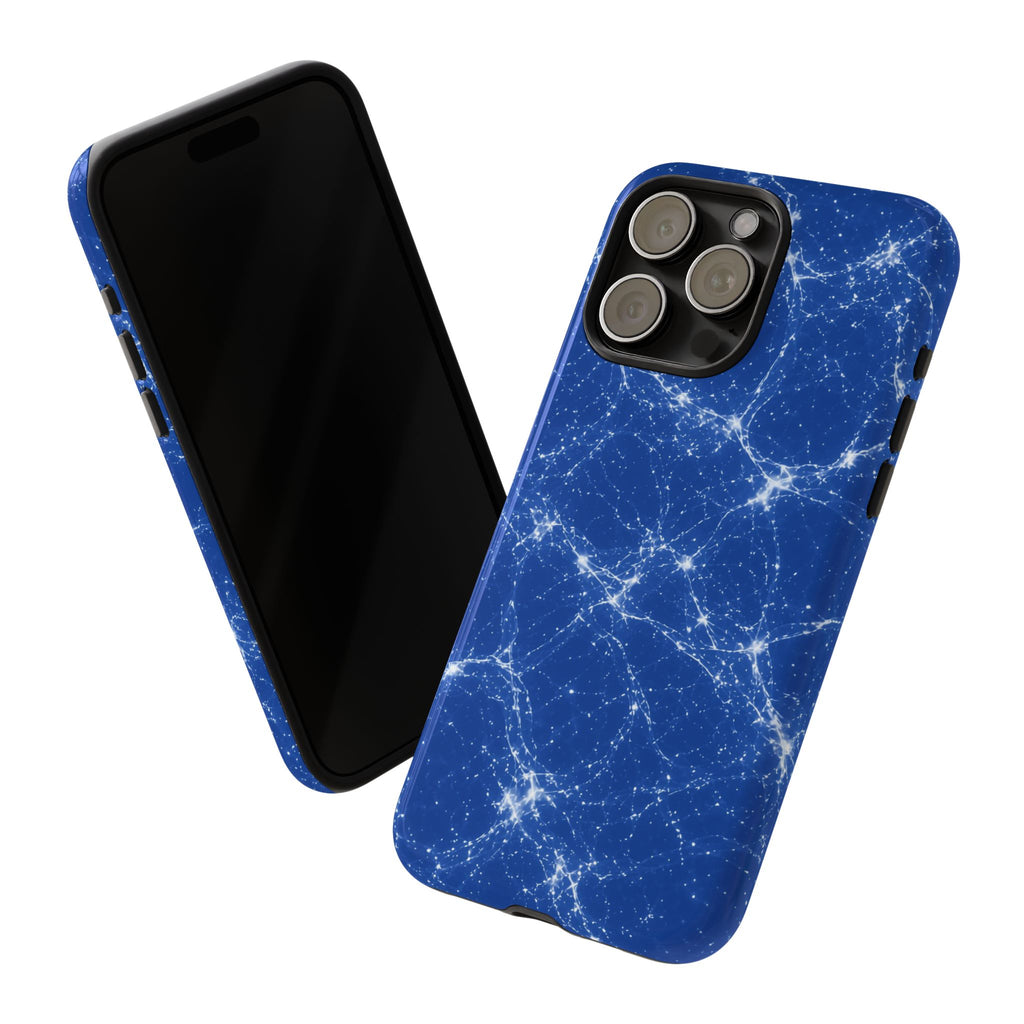 Neon Mycelium - Blueprint Phone Case