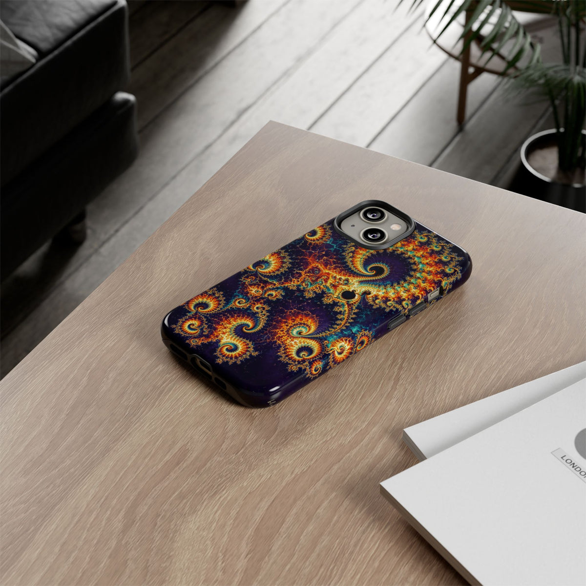 Copper Infinity - Infrared Phone Case